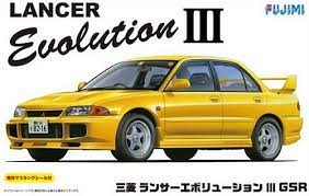 Fujimi 1/24 Mitsubishi Lancer Evolution III GSR (ID-34) Plastic Model Kit [03917] - Hobbytech Toys