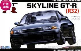 Fujimi 1/24 R32 Skyline GT-R 89 (ID-10) Plastic Model Kit [04653] - Hobbytech Toys