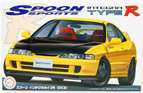 Fujimi 1/24 Spoon Integra TypeR (DC2) (ID-279) Plastic Model Kit - Hobbytech Toys