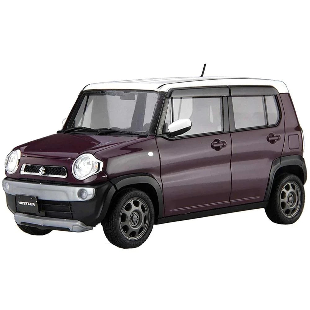Fujimi 1/24 Suzuki Hustler (G/Moonlight Violet Pearl Metallic) (C-NX-11 EX-2) Plastic Model Kit - Hobbytech Toys