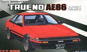 Fujimi 1/24 Toyota 86 Trueno (2 Door GT/APEX Early Production) (ID-183) Plastic Model Kit [04629] - Hobbytech Toys