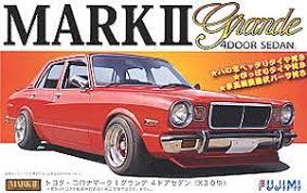 Fujimi 1/24 Toyota Corona Mark II Grand 4 Door Sedan (ID-172) Plastic Model Kit [03873] - Hobbytech Toys