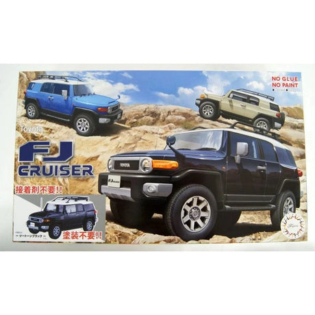Fujimi 1/24 Toyota FJ Cruiser (Two-tone Black) (C-NX-9 EX-1) Plastic Model Kit [06614] - Hobbytech Toys