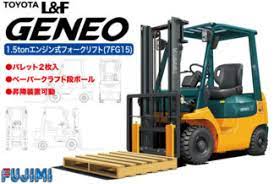 Fujimi 1/32 FORKLIFT (GT-19) Plastic Model Kit [01168] - Hobbytech Toys