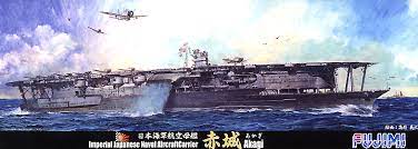 Fujimi 1/700 Japanese aircraft carrier AKAGI (TOKU - 35) Plastic Model Kit - Hobbytech Toys