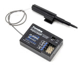 Sleek Futaba 3PRKA 2.4GHz radio control system with R203GH receiver for precise remote management.