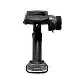 Futaba 10PXR radio gear with 2 x R404SBS receivers and charger on black stand.