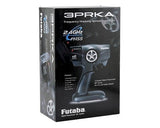 Compact 3-channel 2.4GHz radio control system with R203GH receiver for versatile RC applications by Futaba.