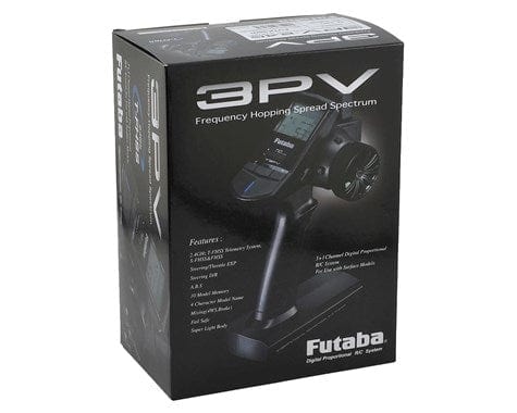 Futaba 3PV 2.4Ghz Radio Gear with R314SB Receiver, Advanced Remote Control System.