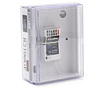 Transparent Futaba R2106GF 2.4GHz FHSS 6-Channel Micro Receiver in clear enclosure.