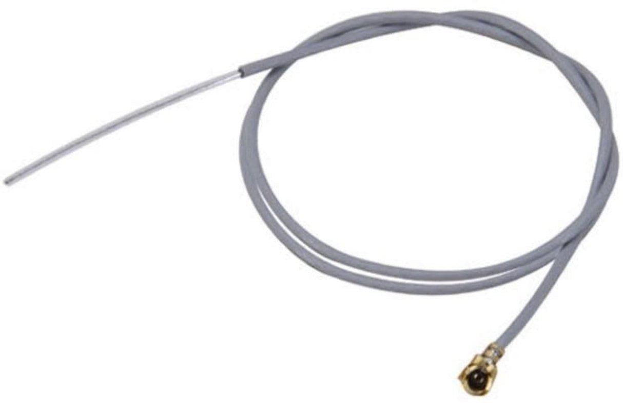 Long grey Futaba Receiver Cable for boat remote control models, with 500mm length and compatible Futaba radio gear.