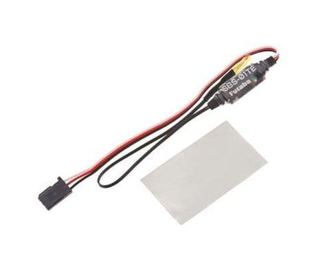 Compact Futaba S.BUS Telemetry Temperature Sensor for precise temperature monitoring in radio-controlled models.