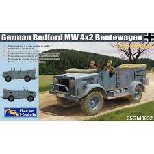 Gecko 1/35 German Bedford MW 4x2 Beutewagen Plastic Model Kit - Hobbytech Toys