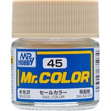 Mr Color 45 Semi Gloss Sail Colour 10ml Mr Hobby PAINT, BRUSHES & SUPPLIES