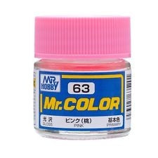 Mr Color 63 Gloss Pink 10ml Mr Hobby PAINT, BRUSHES & SUPPLIES
