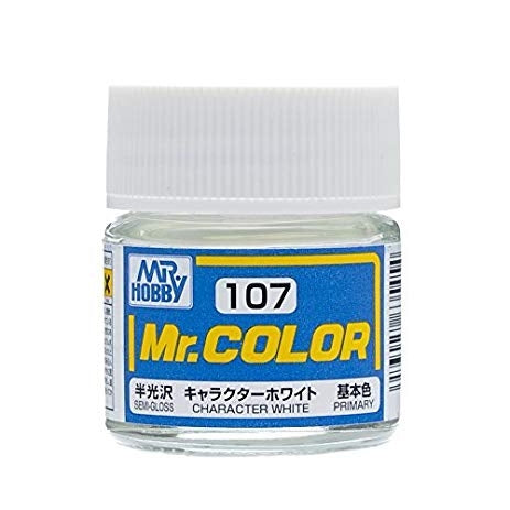 Mr Color 107 Semi Gloss Character White 10ml Mr Hobby PAINT, BRUSHES & SUPPLIES