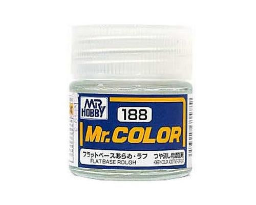 Mr Color 188 Clear Flat Base Rough 10ml Mr Hobby PAINT, BRUSHES & SUPPLIES