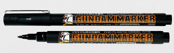 Gundam Marker Brush Type Black Mr Hobby PAINT, BRUSHES & SUPPLIES