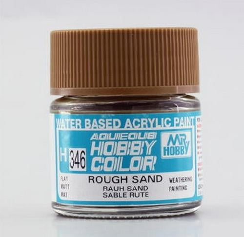 Mr Hobby Aqueous 346 Flat Rough Sand 10ml Mr Hobby PAINT, BRUSHES & SUPPLIES