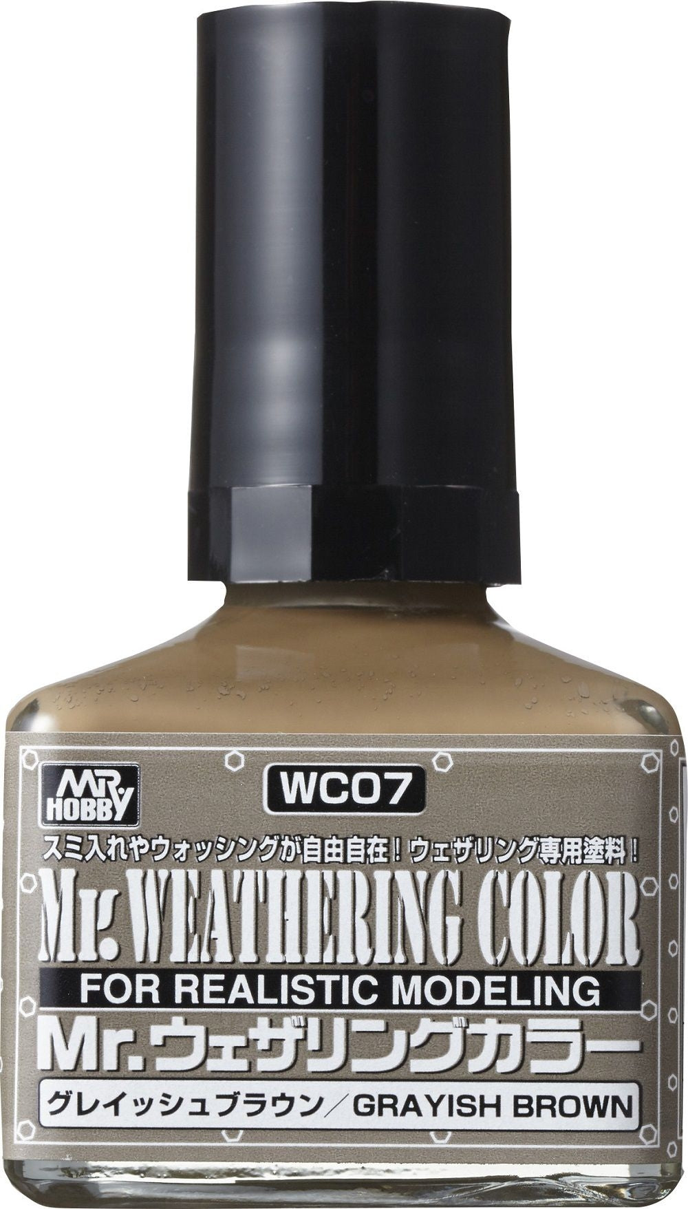 Mr Hobby Wc07 Mr Weathering Colour Grayish Brown Mr Hobby PAINT, BRUSHES & SUPPLIES