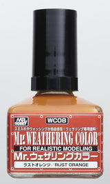 Mr Hobby Wc08 Mr Weathering Colour Rust Orange Mr Hobby PAINT, BRUSHES & SUPPLIES