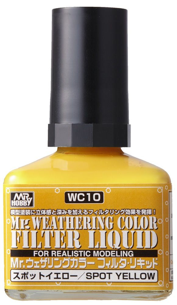 Mr Hobby Wc10 Mr Weathering Colour Spot Yellow Mr Hobby PAINT, BRUSHES & SUPPLIES