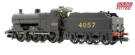 Graham Farish 372-063SF N LMR 3835-Class (4F) 4057 LMS Black MR Numerals- (Era-3) - DCC/Sound-Fitted - Hobbytech Toys