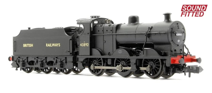 Graham Farish 372-064SF N LMR 3835-Class (4F) 43892 BR Black British Railways (Era-4) - DCC/Sound-Fitted - Hobbytech Toys