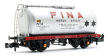 Graham Farish 373-784 N BR 45T TTA Tank Wagon 'Fina' Silver - Hobbytech Toys
