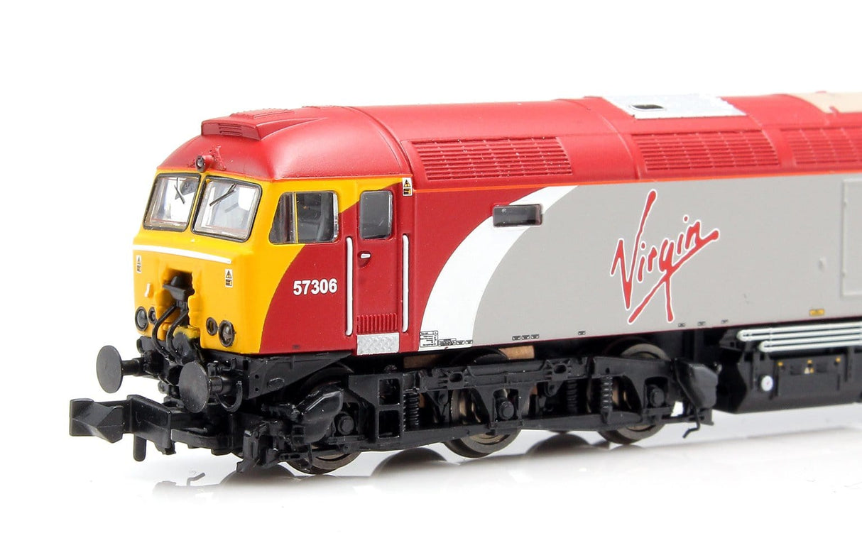 Graham Farish N Class 57/3 57306 Jeff Tracy Virgin Diesel Locomotive Graham Farish TRAINS - N SCALE