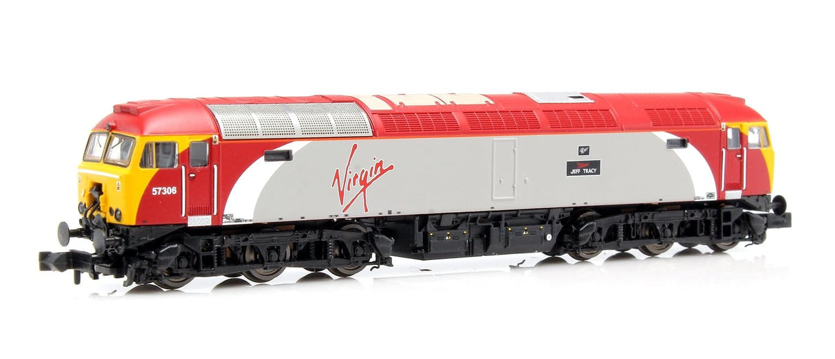 Graham Farish N Class 57/3 57306 Jeff Tracy Virgin Diesel Locomotive Graham Farish TRAINS - N SCALE