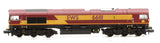 Graham Farish N Class 66 111 Ews Livery Diesel Locomotive Graham Farish TRAINS - N SCALE