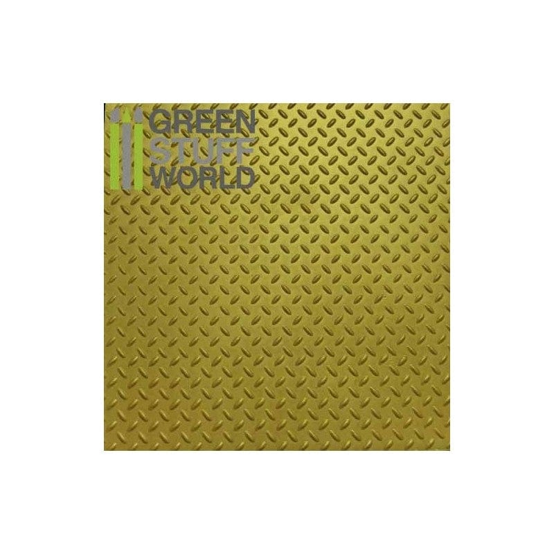 Green Stuff World 1100 Diamond Textured Sheet 200x300mm (1) Green Stuff World TOOLS