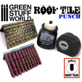Green Stuff World 1417 Miniature Roof Tile Punch Black Green Stuff World TOOLS