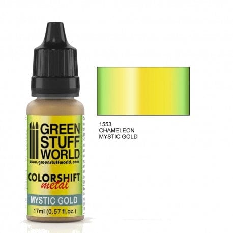 Green Stuff World 1553 Chameleon Mystic Gold Acrylic 17ml Green Stuff World PAINT, BRUSHES & SUPPLIES