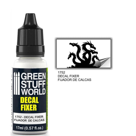 Green Stuff World 1752 Decal Fixer 17ml Green Stuff World PAINT, BRUSHES & SUPPLIES