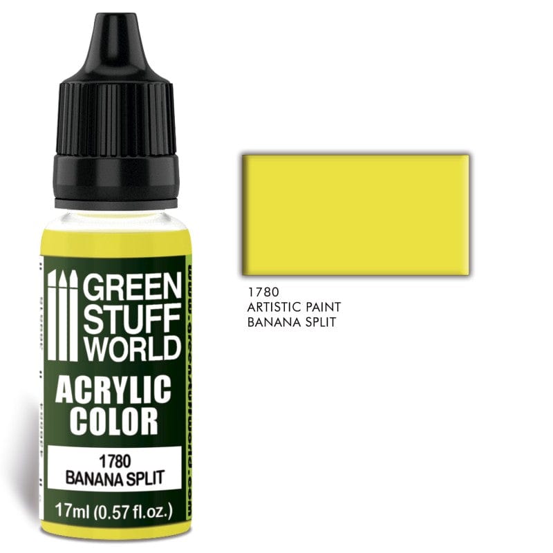 Green Stuff World 1780 Banana Split Acrylic 17ml Green Stuff World PAINT, BRUSHES & SUPPLIES