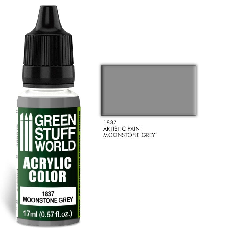 Green Stuff World 1837 Moonshine Grey Acrylic 17ml Green Stuff World PAINT, BRUSHES & SUPPLIES