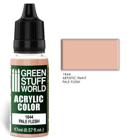 Green Stuff World 1844 Pale Flesh Acrylic 17ml Green Stuff World PAINT, BRUSHES & SUPPLIES