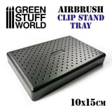 Green Stuff World Airbrush Clip Stand Tray Green Stuff World PAINT, BRUSHES & SUPPLIES