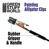 Green Stuff World Alligator Clips (20pcs) Green Stuff World PAINT, BRUSHES & SUPPLIES