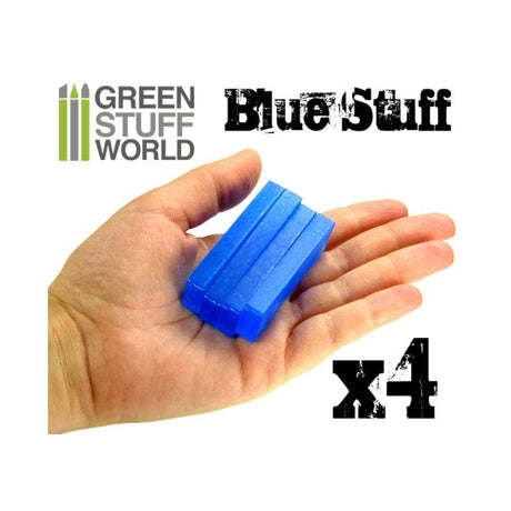 Green Stuff World Blue Stuff Molds (4 Bars) Green Stuff World PAINT, BRUSHES & SUPPLIES