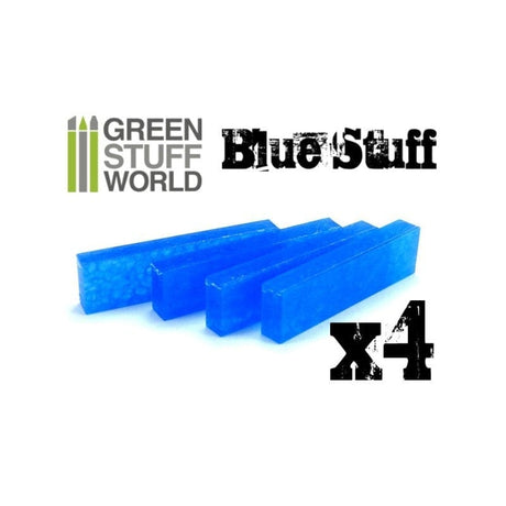 Green Stuff World Blue Stuff Molds (4 Bars) Green Stuff World PAINT, BRUSHES & SUPPLIES