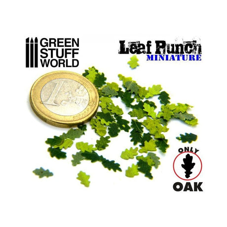 Green Stuff World Miniature Leaf Punch Light Green Green Stuff World TOOLS