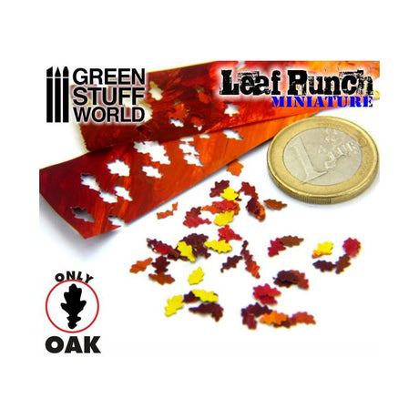 Green Stuff World Miniature Leaf Punch Light Purple Green Stuff World TOOLS