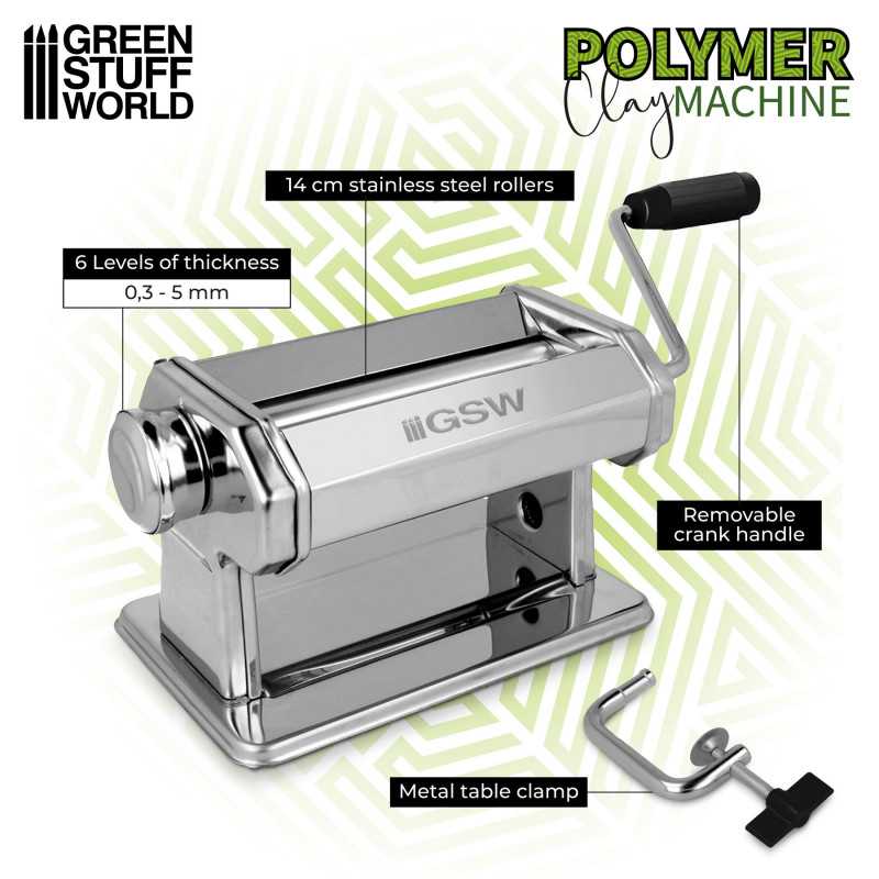 Green Stuff World Polymer Clay Machine - Hobbytech Toys