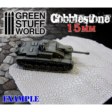 Green Stuff World Rolling Pin Cobblestone 15mm Green Stuff World PAINT, BRUSHES & SUPPLIES