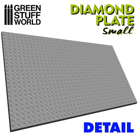 Green Stuff World Rolling Pin Diamond Plate Small Green Stuff World TOOLS
