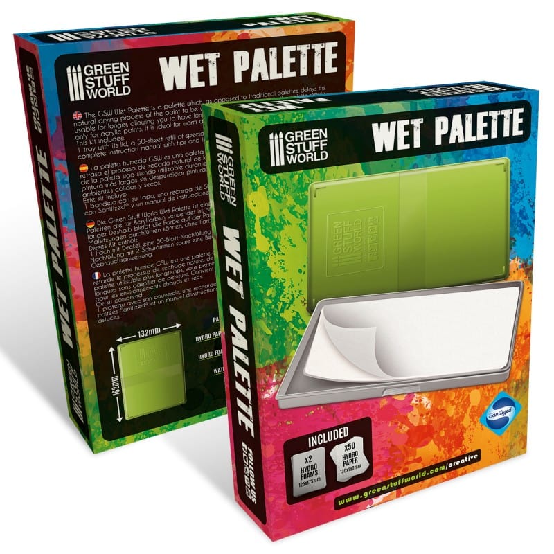 Green Stuff World Wet Palette Green Stuff World PAINT, BRUSHES & SUPPLIES