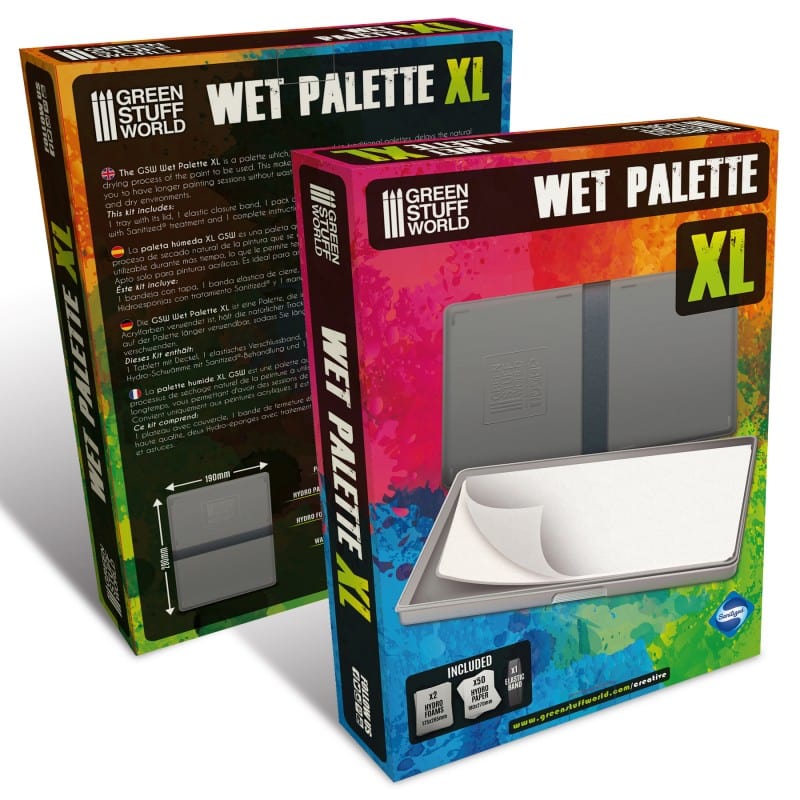 Green Stuff World Wet Palette XL - Hobbytech Toys